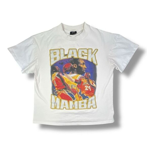 IT Kobe Bryant Black Mamba Lakers T-Shirt Size Extra Large - Picture 1 of 6